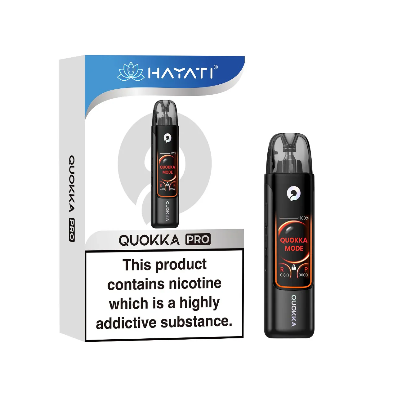 Buy Hayati Quokka Pro Refillable Vape Kit Now At Mega Vapes Australia - Mega Vapes Australia Hayati Quokka Pro Refillable Vape Kit – 5-30W | TFT Display | Adjustable Airflow | Free E-Liquid | Mega Vapes Australia