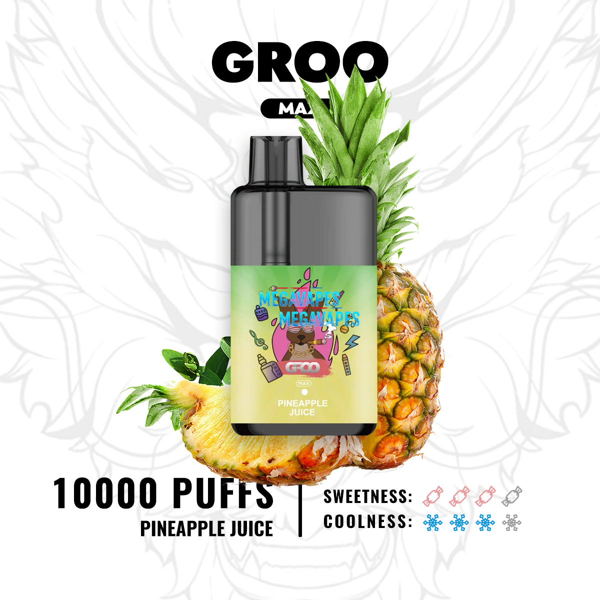 Groo-Max-PINEAPPLE-JUICE-32.png - Mega Vapes Australia