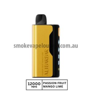 Alibarbar Ice Adjust 12000 Puffs – Passion Fruit Mango Lime